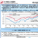 中小企業の景況等について